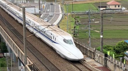 JR東海・西日本　保守用車が脱線　豊橋～三河安城間で運転見合わせ　午前7時現在「のぞみ」「ひかり」運休相次ぐ　運転再開は早くて正午以降か【22日午前7時現在】