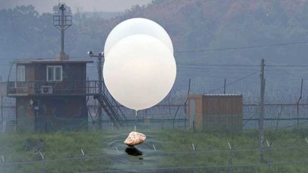 韓国軍による対北宣伝放送もお構いなし…北朝鮮がまたも汚物風船飛ばす