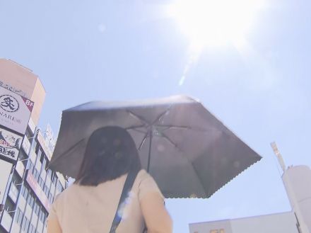 予想最高気温“39度”の所も…東海3県は各地で危険な暑さ 名古屋も38度まで上がる予想で熱中症に警戒