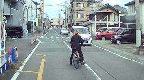 自転車“ひょっこり”男が初公判で否認「妨害するつもりなかった」車の前に飛び出し通行妨害の罪で起訴　千葉地裁