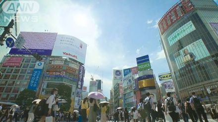 東京で熱中症疑い81人搬送（午後3時時点）　最高気温36.6℃と今年一番の暑さ