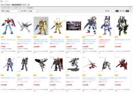 DMM通販にて「プレミアホビー商品抽選販売」が7月22日より受付開始。「HG ヒュッケバインMk-III」などがラインナップ