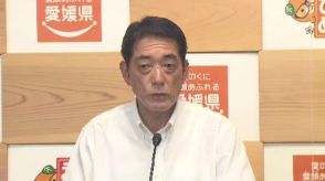 “責任取る姿勢が必要” 松山城山の土砂崩れについて知事臨時が会見 県市連携の方針や市長の姿勢について発言