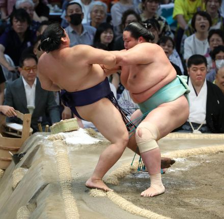 照ノ富士が９戦全勝　追う２敗は琴桜、美ノ海の２人に