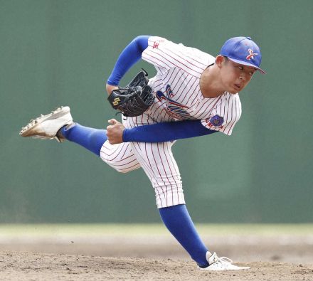 山村学園　プロ注目左腕・西川140球3失点完投で8強進出　食トレで2年前の雪辱果たす