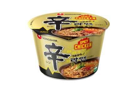 「辛ラーメン スパイシーチキン カップ」が日本初上陸！本日より一部コンビニで発売