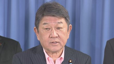 自民党総裁選をめぐり、茂木幹事長「最初に手を挙げることは絶対ない」