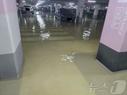 韓国・新築マンション駐車場が“ウォーターパーク”？…豪雨ではっきりした「防水の不備」