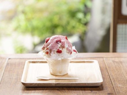 サントリーの“天然水”で作った南アルプスの麓・山梨県北杜市だけで食べられる絶品の「かき氷」が登場！