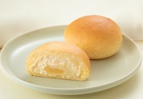 ファミマ限定「冷やして食べる とろけるくりーむパン 怪獣レモン」発売、レモンマーマレード×氷砂糖使用カスタードクリームでスッキリした味わい/八天堂