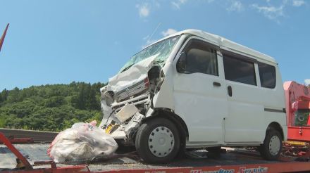 対向車線にはみ出したか　1人死亡、1人重傷　国道で正面衝突　飲食店従業員の23歳男を過失運転致死傷の疑いで逮捕