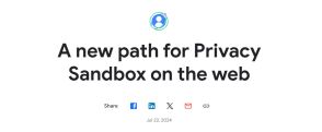 Google、3rdパーティCookie廃止を見送り。Chromeでプライバシー設定可能な機能を追加予定