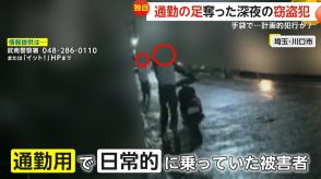 【独自】2人組の男“バイク窃盗”の一部始終　手袋して深夜の住宅街を徘徊…被害者「早く返して」　埼玉・川口市