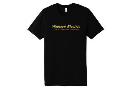 トライオード、「Western Electric」オリジナルTシャツを販売開始