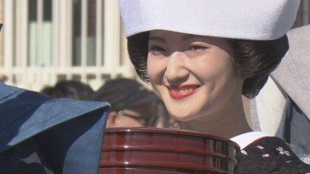 日本一の花嫁行列も「暑くて重くて大変」会津田島祇園祭で七行器行列　福島・南会津町