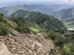 「滑落した人を見た」と通報　北アルプス大遠見山で男性遺体発見　通報受けた県警ヘリが収容　60代くらいか　