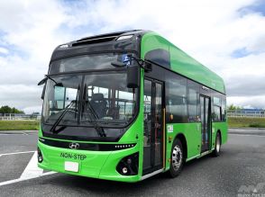 ヒョンデが日本市場のニーズに合わせた中型電気路線バス「エレク シティ タウン」を年末から販売。岩崎産業が屋久島に5台導入へ