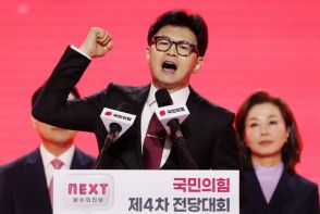 ハン・ドンフン氏、１０３日ぶりに韓国与党代表として復帰…「尹拒否感情」背景に