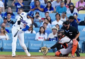 出るか日米通算250号　大谷翔平の第１打席は好相性の右腕と対戦、粘って粘って７球目に…