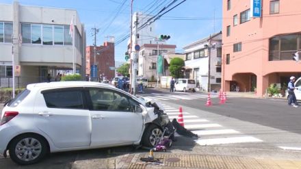 島原での重体事故　軽乗用車を運転の高齢男性が死亡【長崎】