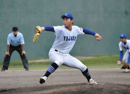 杜若が豊橋中央に快勝、21年ぶり4強入り 田中監督「本当にうれしい。甲子園を狙いたい」【高校野球愛知大会】