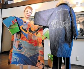 福井県立音楽堂で9月に「刺し子」着物ファッションショー　布重ねて糸で模様縫う技…作家の女性が開催へ