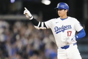 大谷翔平、今季最多タイの3打点でドジャースの5連勝に貢献 打点2位浮上、打率もトップに1厘差で三冠見えた