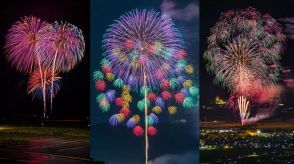 新潟県五泉市で約400発を打ち上げる「五泉ひゃんで花火大会」が開催