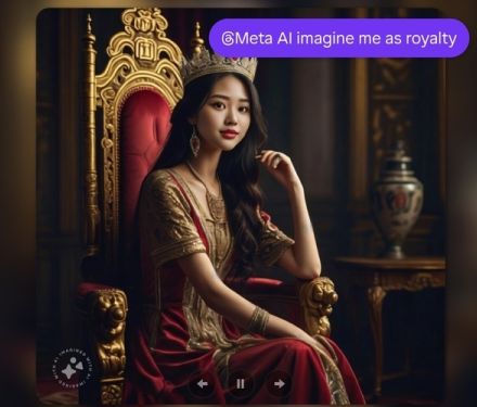 メタ、写真からアバター画像を生成できる新機能「Meta AI」に追加