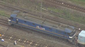 JR新山口駅で貨物列車が脱線　大雨でいったん停車・走り出して脱線か　山陽線徳山ー厚狭駅間運転見合わせ