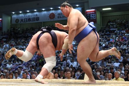 【名古屋場所】大の里が無敗の照ノ富士破り６勝目「自分の動きでなんとかしようと思って結果が出た」