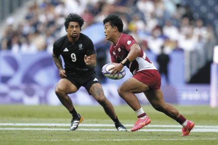 『日本選手団の先陣』7人制ラグビー男子は大敗発進 ニュージーランドに28点差、サプライズならず【パリオリンピック・ラグビー】