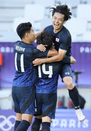 サッカー男子、白星発進　パラグアイに5－0　パリ五輪