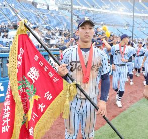 東海大相模５年ぶりＶ　OB阪神森下翔太「自信持って甲子園でサガミらしく暴れてほしい」／神奈川