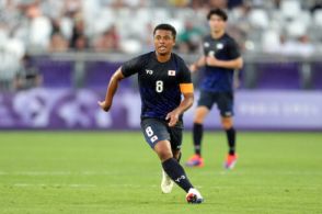 U23日本代表主将の藤田譲瑠チマ、白星発進に大きな手応え「アグレッシブにサッカーができた」