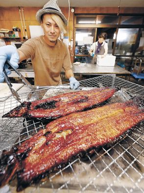 宇奈月温泉ウナギ「土用」デビュー　黒部「北洋の館」