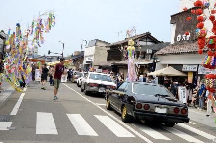 昭和レトロ商店街の夏祭り！ 喜多方レトロモーターショー開催！ 【喜多方レトロ横丁 レトロモーターShow】