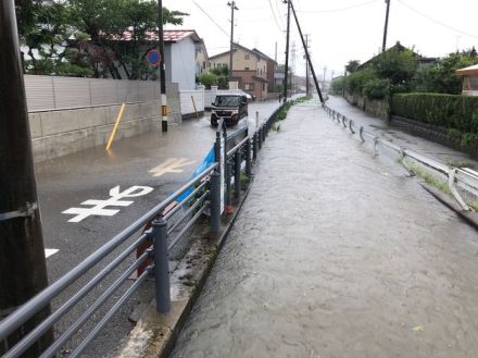 【速報】酒田市と遊佐町に記録的短時間大雨情報　酒田・金山の一部に避難指示