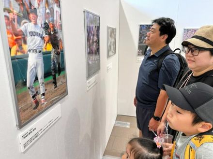 阪神梅田本店で甲子園100周年イベント始まる　名勝負の写真など