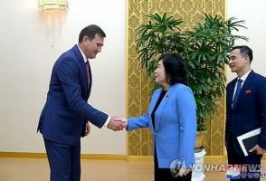 北朝鮮とベラルーシ　平壌で外相会談＝「親ロシア」で交流加速