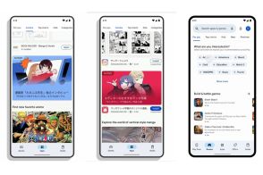 Google Playに日本だけの「コミックスペース」が登場、ゲームを楽しむ新機能も