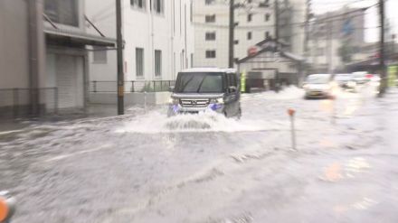 7月の観測史上最大　3時間に106.5ミリの雨　新潟市中央区では床下浸水の被害も　《新潟》