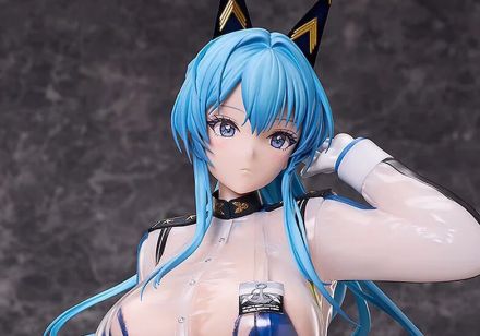 なんという透け透け…！『勝利の女神：NIKKE』から「ヘルム」が水着姿でフィギュア化―水に濡れたシースルー状態の上着も完全再現