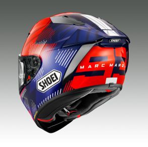 SHOEIのレーシング向けヘルメット「X-Fifteen」にMotoGPライダー「マルク・マルケス」レプリカ登場