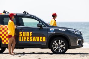 SUBARUが今年も「水辺の事故ゼロ」を目指す活動をサポート！ 日本ライフセービング協会にSUBARUライフセーバーカーを提供