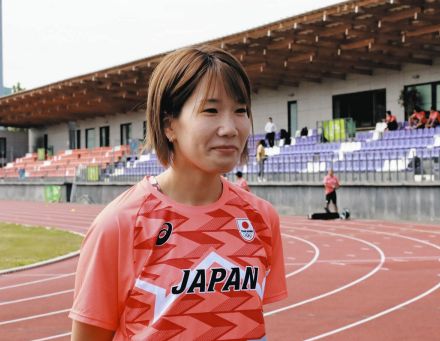 陸上女子三段跳び種目で日本勢初出場の森本麻里子「歴史的な日を迎えられる」【パリオリンピック】