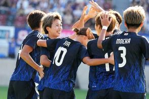 五輪出場なでしこJに突然の乱入者　「よしなさい！」対処した選手にツッコミ「何か覗こうと…」