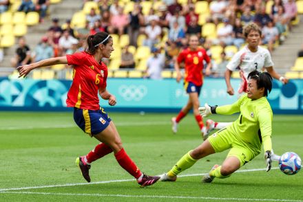 なでしこ、スペインに敗れる　サッカー女子〔五輪〕