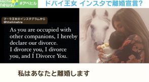 「私はあなたと離婚します、私はあなたと離婚します、私はあなたと離婚します」…ドバイの王女はなぜ「夫の写真全削除」＆「離婚宣言」したのか？