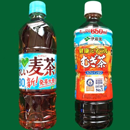 サントリー「やさしい麦茶」vs伊藤園「健康ミネラルむぎ茶」ボトル形状や成分は？【独自目線でジャッジ】